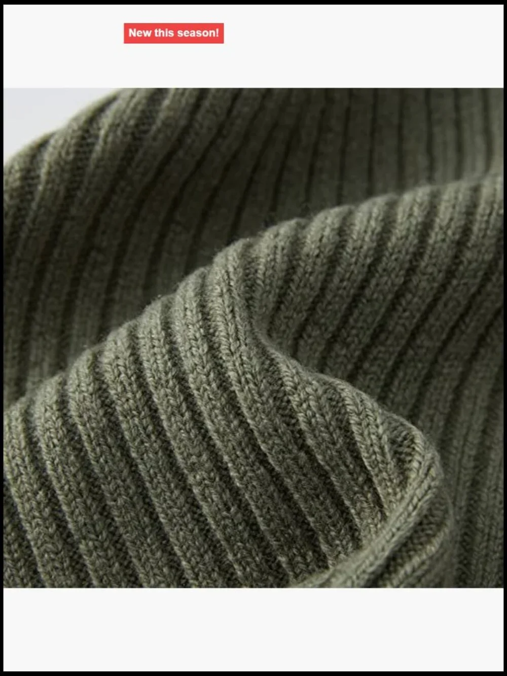 100% Merino Wool Cuff Beanie Hat Unisex Winter Stretchy Knitted Cap